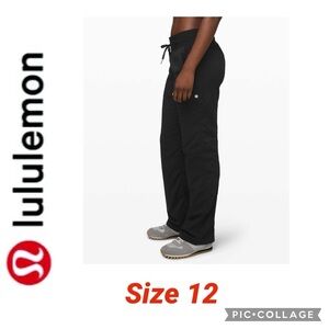 Lululemon Lined  Dance Studio Pants Black size 12